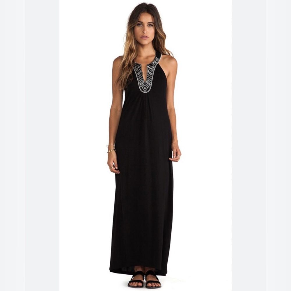 Soft Joie Ryken Maxi Dress in Caviar black size small